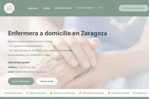 Enfermera En Tu Casa — Home Healthcare & Medical Platform